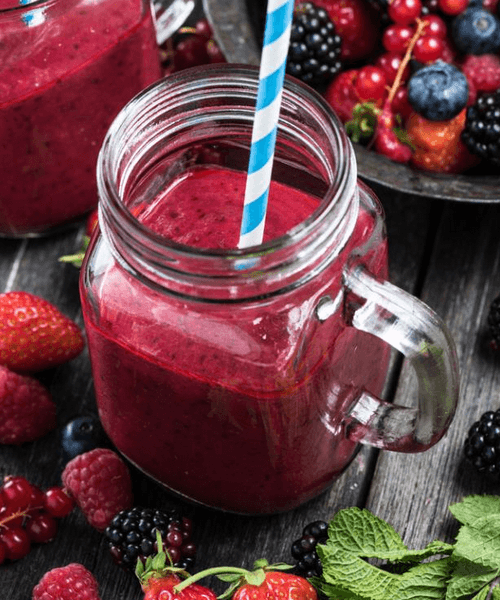 Foto de Smoothie de Frutos Rojos