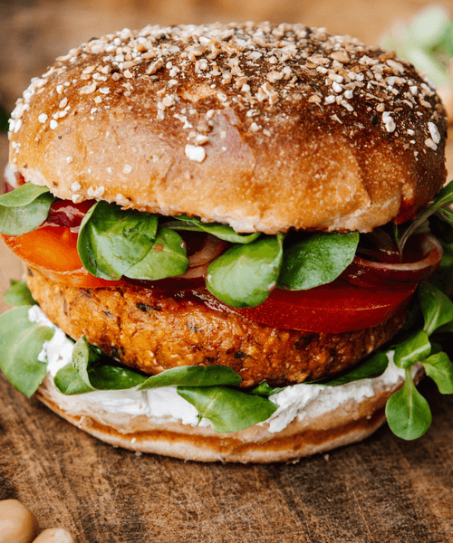 Foto de Vurguer BBQ - Hamburguesa de Garbanzos