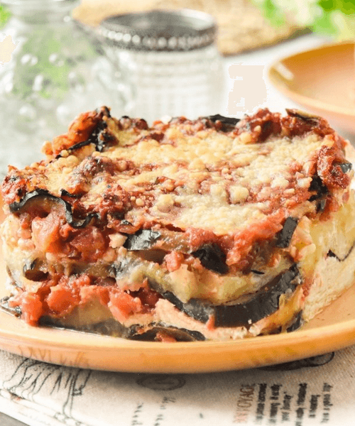 Foto de Lasagna de Berenjena Vegana
