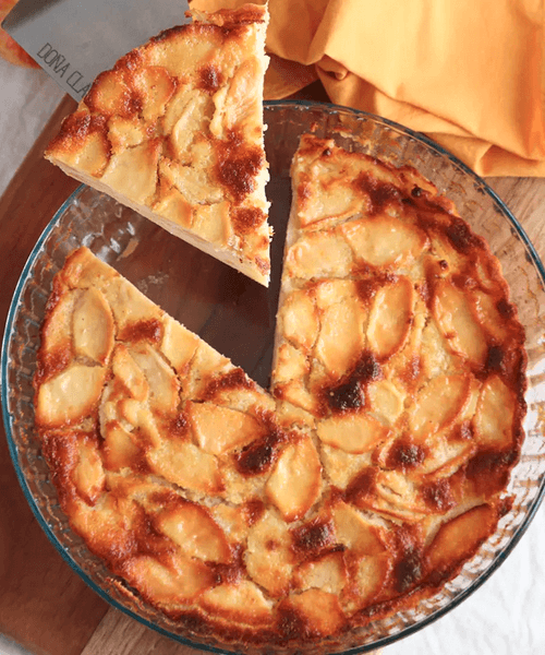 Foto de Tarta de Manzana Vegana