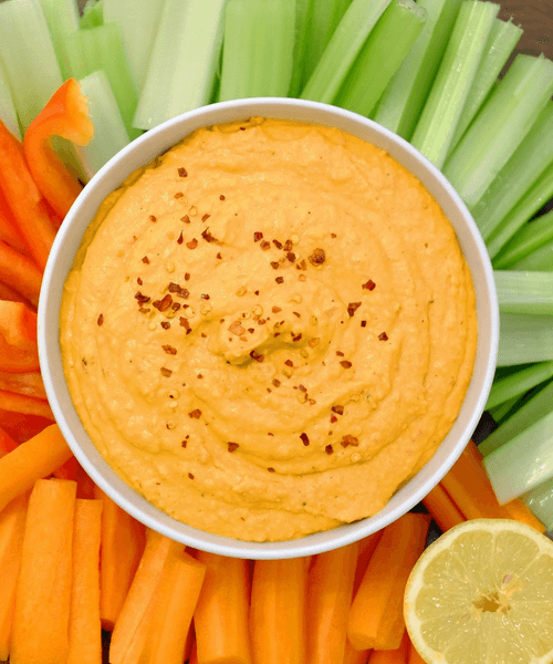 Foto de Hummus con Verduras